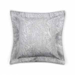 Подушка декоративная, на молнии "Сабина", 50х50, цвет нежно-серый