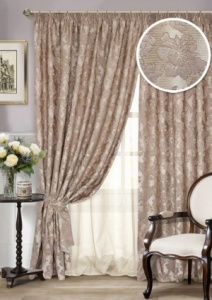 Комплект штор "Дивина Divina-S" 470х270 беж