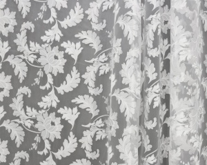 Легкая ткань на отрез, Органза деворе, 280 см, 430610110 Gardenia
