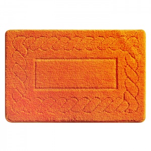 Коврик для ванной комнаты Клевер Плейт орендж Clever Plait orange