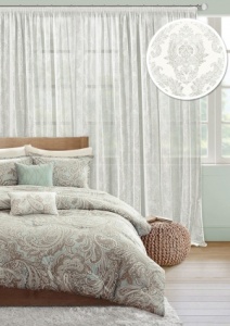 Тюль на тесьме "Луиза Luisa - XL 600x275