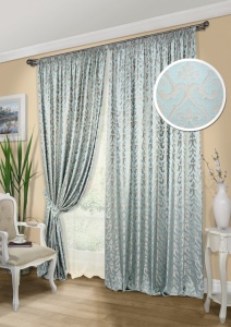 Комплект штор "Патрисия Patricia-S" 400х280 голубой