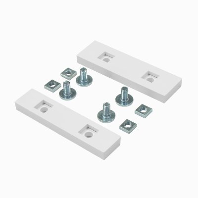 Соединитель для трехполосного профиля, белый