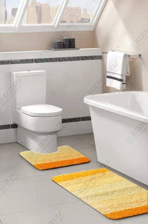 Набор ковриков для ванной комнаты Yellow Gradiente