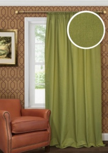 Портьера для спальни Хоста Hosta 140x280 светло-зеленый