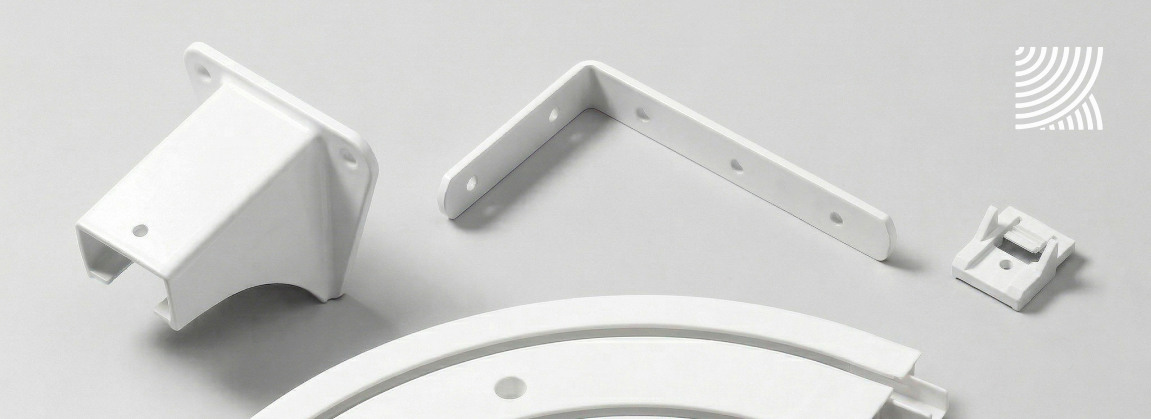 Широкий ассортимент комплектующих к карнизам Широкий ассортимент комплектующих к карнизам