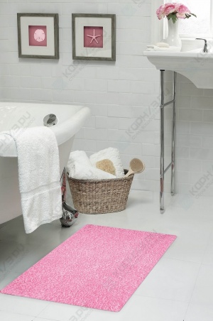 Коврик для ванной комнаты Pink leaf