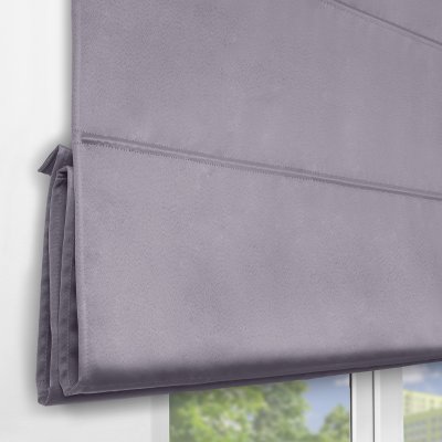 Римская штора, Флавия Blackout на ЦМ, цвет фиолетовый