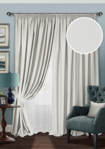 Комплект штор Блэкаут "Blackout-SH" 440х270 белый