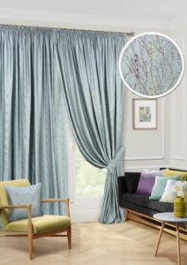 Комплект штор на тесьме "Розмари Rosemary" 400х270 синий