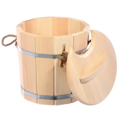 Запарник 9 л, с крышкой, липа "Hot Pot"