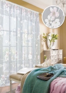 Тюль на тесьме "Сакура Sakura" 300х265