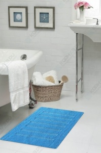 Коврик для ванной комнаты Блю лайнс Blue lines