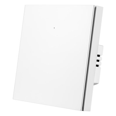 Умный Zigbee выключатель ROXIMO, однокнопочный, белый, SZBTN01-1W
