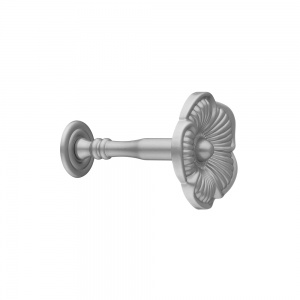 Штородержатель Цветок, Серебро матовое