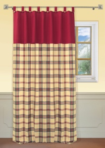 Штора на петлях "Майорка Majorka" 154х290