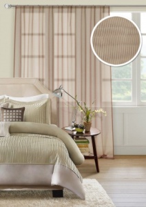 Тюль на тесьме "Sofia" 300х275 коричневый