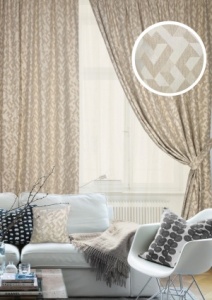 Комплект штор "Ивар Ivar" 400х270 беж