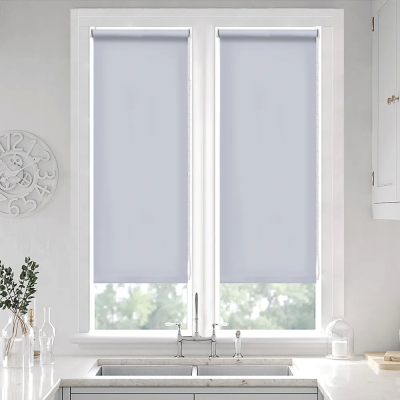 Рулонные шторы Лайт однотонные цвет серый