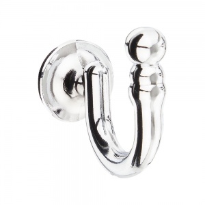 Крючок для шторного подхвата Шарик, Хром (2 шт)