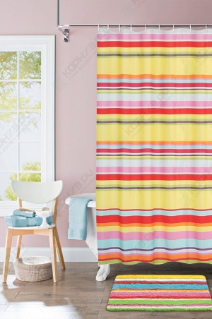 Коврик для ванной комнаты Summer stripes