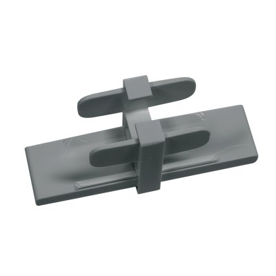 Соединитель для усиленного однополосного профиля, серый