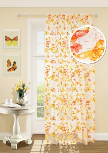 Тюль на тесьме "Марипосас Mariposas-M" 350х275