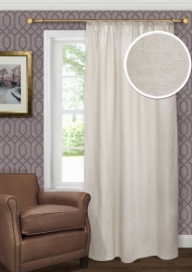 Штора на тесьме Санзай Лонета Sanzay Loneta-XL 300x270 беж