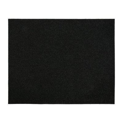 Коврик влаговпитывающий, ребристый "Nice", без борта, подложка пвх, 120*150 см "VORTEX", черный
