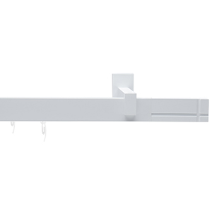 Карниз однорядный Хай-тек Белый 240 Лайн