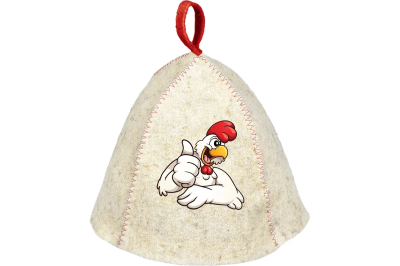 Шапка "Не кукарекай!", "Hot Pot", войлок