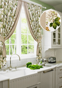 Комплект штор для кухни Luly - S 350х175 беж