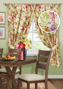 Комплект штор "Флора Flora-S" 272х175 цветные