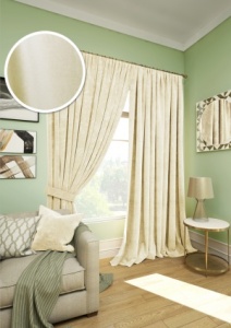 Комплект штор "Солемаре Solemare" 440х270 молочный