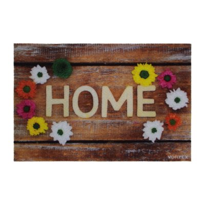 Коврик влаговпитывающий  "Самба"  40*60 см. "Хоум Home", цветочный вальс, "ВОРТЕКС VORTEX"