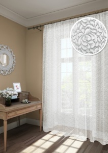 Тюль на тесьме "Melany" 150x265