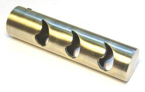 D19мм, Наконечники "Цилиндр  Апостроф", латунь