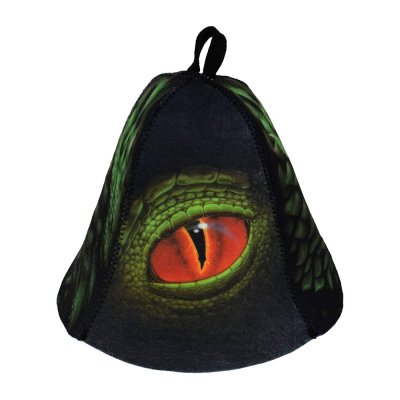 Шапка для бани и сауны «Глаз дракона» "Hot Pot", войлок