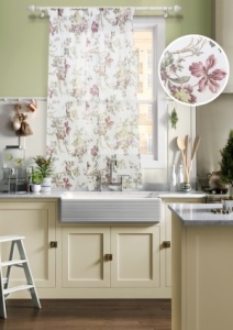 Вуаль для кухни "Sole" 140х175см цветная