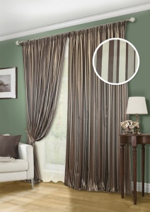 Комплект штор "Флавия Flavia-S" 400х270 коричневый