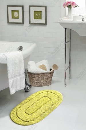 Коврик для ванной комнаты Yellow illusion