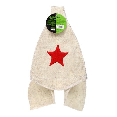 Шапка для бани и сауны "Будёновка" белая "Банные штучки", войлок