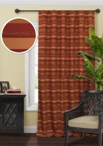 Штора на тесьме "Вассаби Wassabi" 149х284