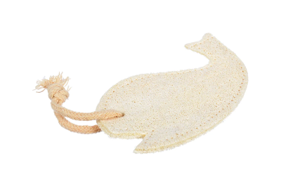 Мочалка из люфы, спонж Китенок "Банные штучки"