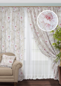 Комплект штор "Бьянка Bianca - S" 552х270