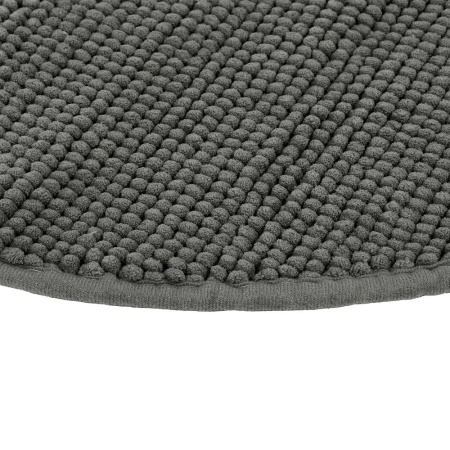 Коврик Vortex для ванной 55х55 SPA круглый цвет серый