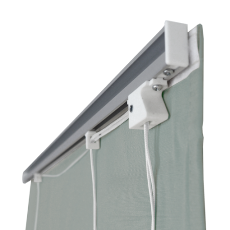 Римские шторы Helena на веревочном механизме цвет мятный