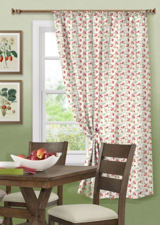 Штора на тесьме "Dunston" 136х180 мультиколор