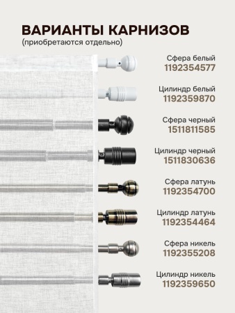 Шторы кафе Забава 65х60 2шт с кружевом 40мм кант снизу, черный