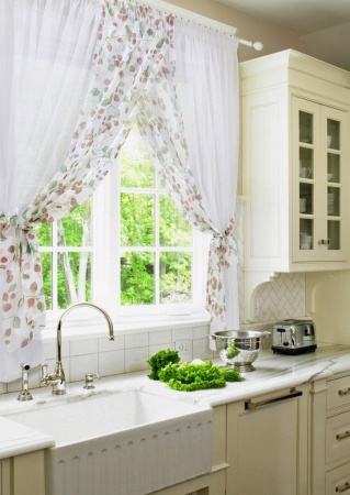Комплект штор для кухни Страберри Strawberry 358х160